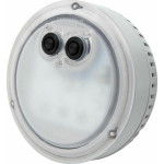 Intex Greywood Deluxe Bubble Massage Πισίνα PVC Φουσκωτή Υδρομασάζ 196x196x71εκ. (4 ατόμων)